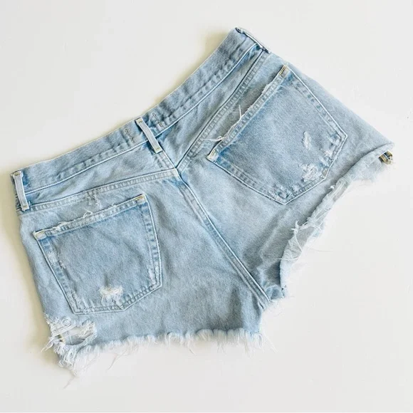 Agolde SIZE 31 Parker high rise distressed shorts - Picture 6 of 6